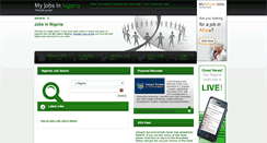 Desktop Screenshot of myjobsinnigeria.com